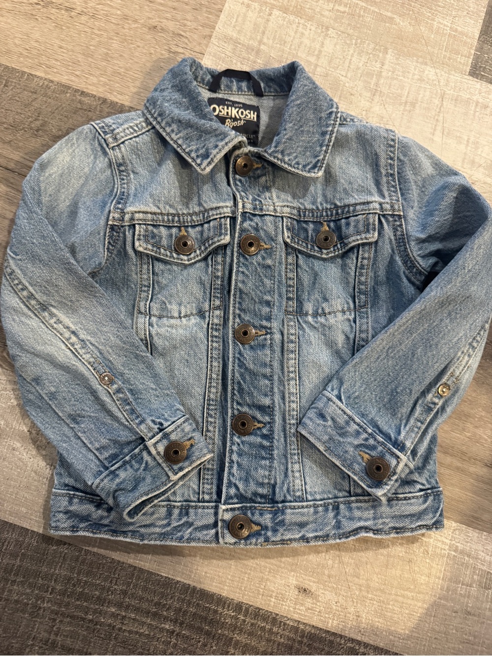 OshKosh B'gosh 3T Light Blue Denim Jacket for Kids